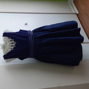 Navy blue formal dress